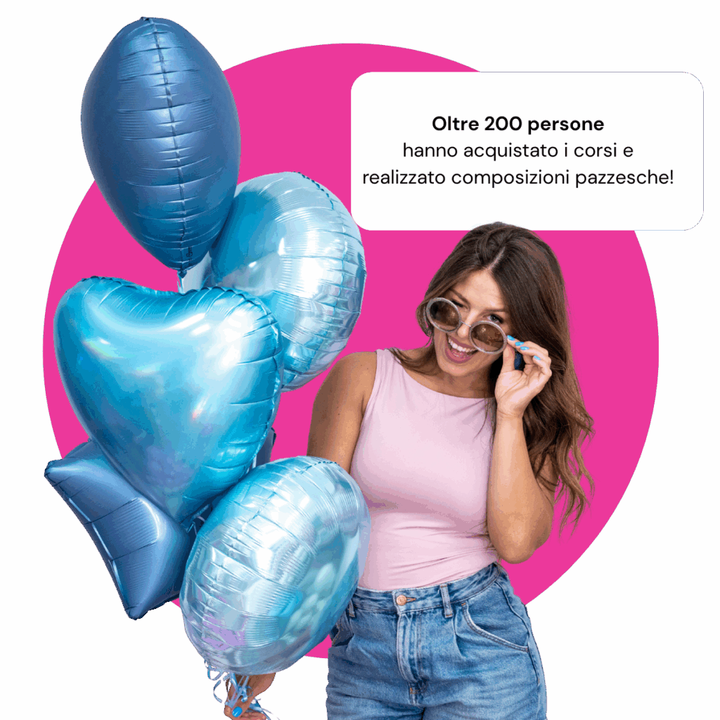 milleballoons corsi professionali palloncini